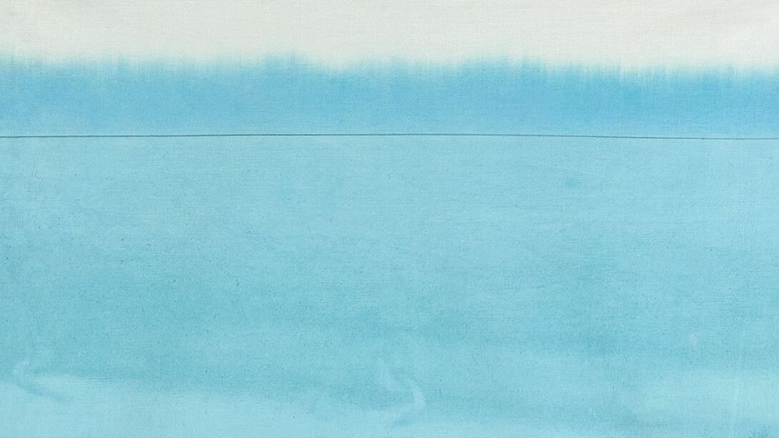Antonio Scaccabarozzi, Immersione, 1980, immersione azzurra, 53x64 cm. Courtesy Archivio Antonio Scaccabarozzi. Tutti i diritti riservati