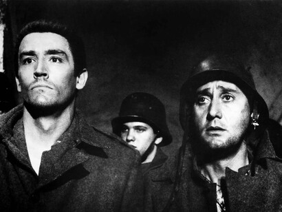 Scena del film La Grande Guerra, di Mario Monicelli