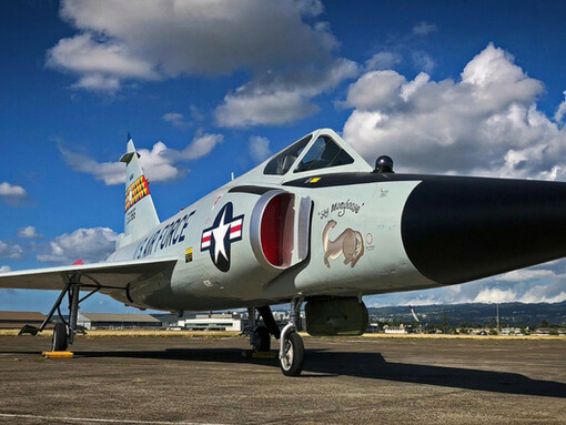 Convair F-102A Delta Dagger. Courtesy of Pearl Harbor Aviation Museum