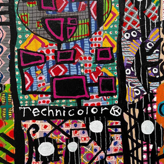 Darin Latimer, Everything dies in technicolor. Courtesy of Elephant Room Gallery