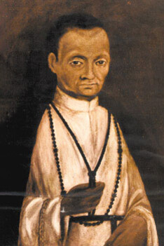 Anónimo, Retrato de San Martín de Porres, c. siglo XVII 