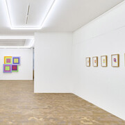 Peter Halley, Parable, vue de l'exposition. Avec l'aimable autorisation de la Galerie Ceysson and Bénétière