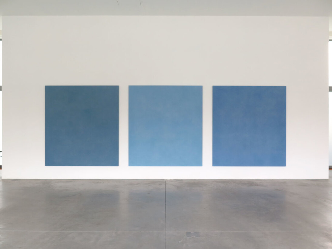 Anselmo, Laib e Spalletti, exhibition view, Galleria Lia Rumma