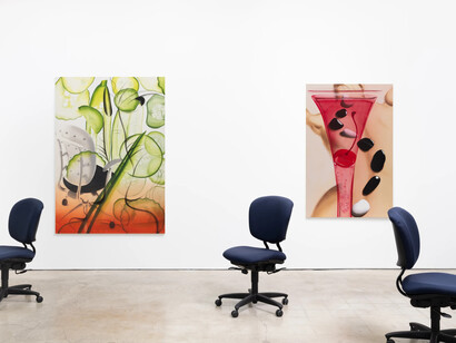 Jacopo Pagin, Office illusions, exhibition view. Courtesy of Make Room