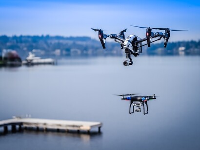 DJI Drones, the Aspire 2 and the Phantom 4