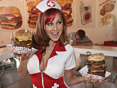 Hamburger drive in