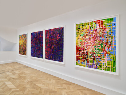 Rick Lowe, exhibition view. Courtesy of Gagosian Gallery