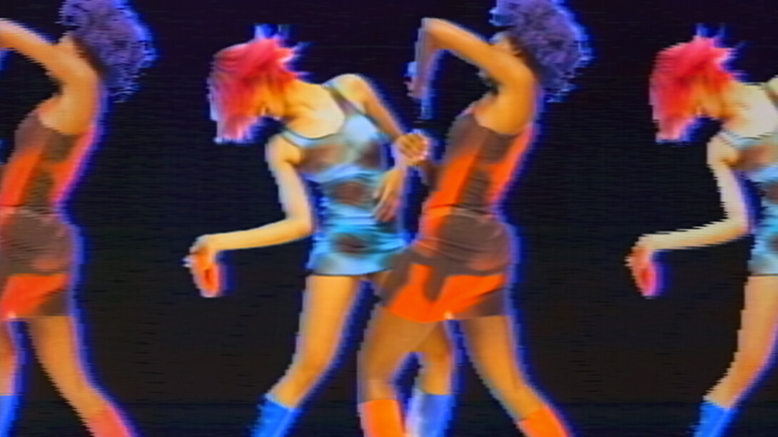 Jennifer Juniper Stratford, Still from Telefantasy studios video archive. Courtesy of Gerald Peters Contemporary
