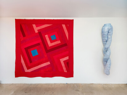 Various artists, Cruising // the stacks, exhibition view. Courtesy of Nina Johnson Gallery