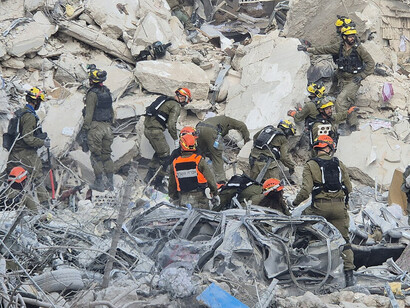 Bat Yam was struck by an Iranian missile on June 15, 2025, Israel
