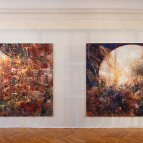 Nigel Cooke, Bad habits, exhibition view. Courtesy of Fondazione Querini Stampalia