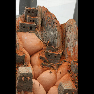 Dwelling by Charles Simonds. Courtesy of MAD Museum