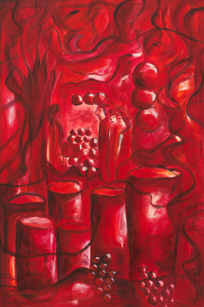 Jutta Koether, Untitled, 1988, Olio su tela / Oil on canvas, 90x60 cm
Courtesy Galerie Buchholz, Berlin/Cologne/New York.
Prestatore: Courtesy Galerie Buchholz, Berlin/Cologne/New York