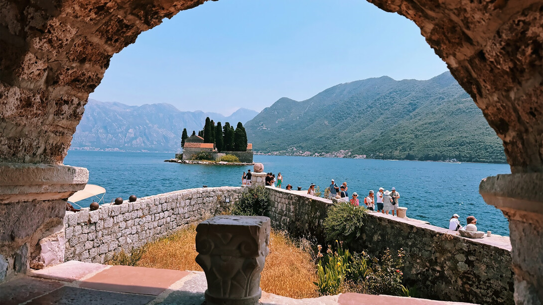 Perast, Montenegro, the Lady of the rocks: a captivating destination combining history, legend, and stunning views of the Adriatic
