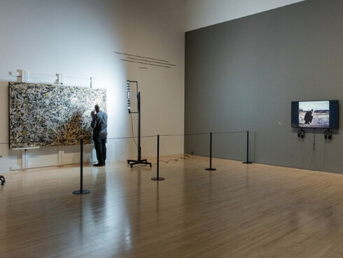 Jackson Pollock’s Number 1, 1949. Courtesy of MOCA