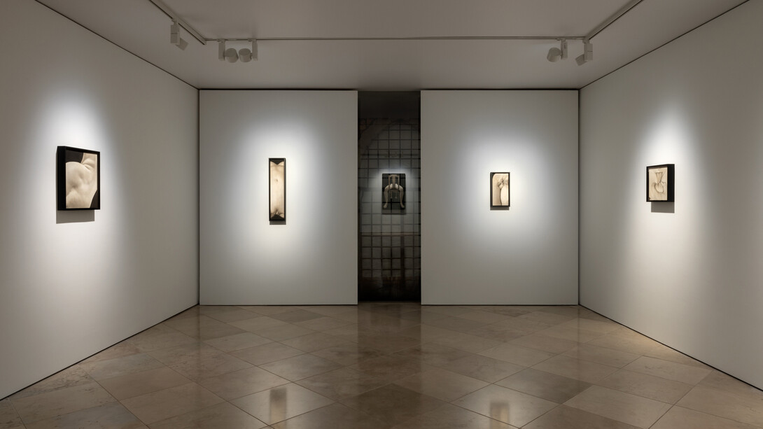 Saskia Colwell, Skin on skin, exhibition view. Courtesy of Victoria Miro Gallery
