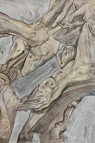 Miguel Hernández Bustos, Impresiones eróticas en el jardín, 1998 (detalle)
