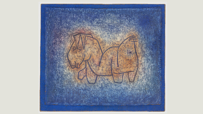Paul Klee. Animality. Courtesy of Zentrum Paul Klee