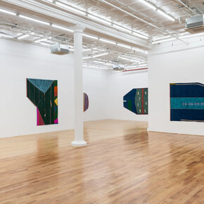 Teresa Baker, Mapping the territory, exhibition view. Courtesy of Broadway Gallery