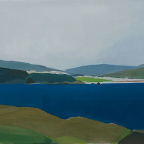 Karen Smidth, Blue tide (detail). Courtesy of Maybaum Gallery