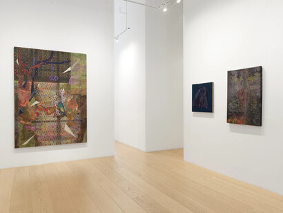 Ranu Mukherjee, The long middle, exhibition view. Courtesy of Gallery Wendi Norris
