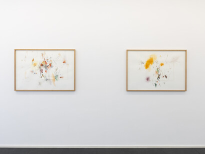 Rita Fischer, Open skies, exhibition view. Courtesy of Xippas Gallery