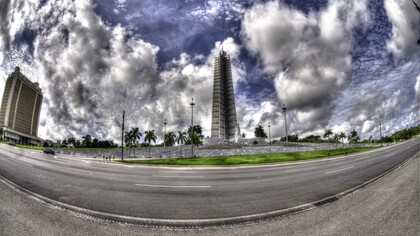 José Martí (José Julián Martí Pérez , 28 January 1853 – 19 May 1895). Memorial, Plaza de la revolución, La Habana, Cuba