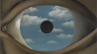 El falso espejo de René Magritte, 1929