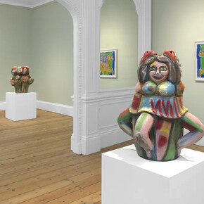 Ruby Neri, Chorus, exhibition view. Courtesy of Galleria Massimo De Carlo 