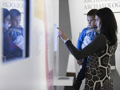 Heavy Metal, Exhibition view. Courtesy of Museo Archeologico dell’Alto Adige