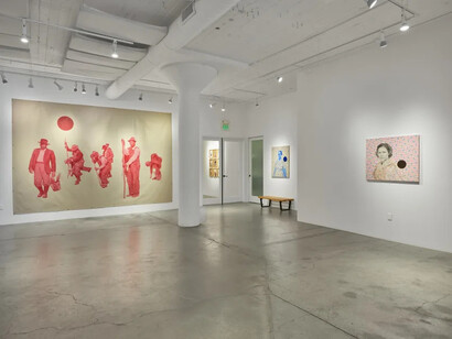 Joel Daniel Phillips, A compelling narrative, exhibition view. Courtesy of Catharine Clark Gallery