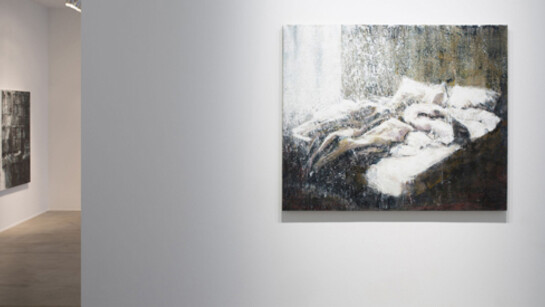 Philippe Cognée, Exhibition view. Courtesy of Galerie Daniel Templon 