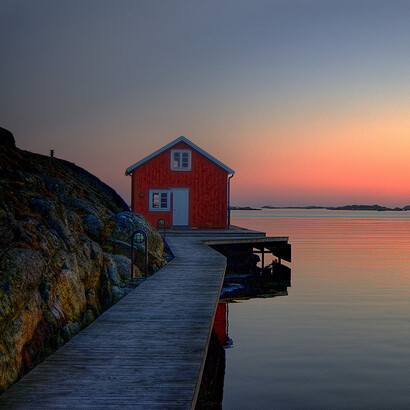 Casa sul lago in Svezia