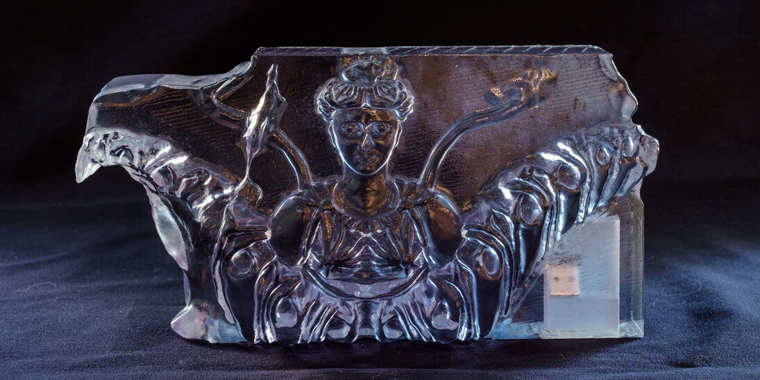 Morehshin Allahyari , "Material Speculation : ISIS -Marten", 2015-2016, Electronic components, 3D print (stereolithography), resin, Unique piece. Courtesy Upfor Gallery, Portland