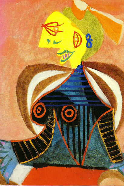Pablo Picasso, Portrait of Lee Miller as L’Arlésienne, 1937. Musée Picasso, Paris