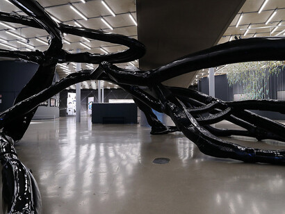 Unseen futures to come. Fall, ausstellungsansicht. Mit freundlicher genehmigung des Kunsthaus Graz