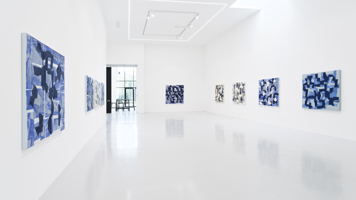 Yves Zurstrassen, Blooming, vue d'exposition. Avec l'aimable autorisation de Ceysson et Galerie Bénétière