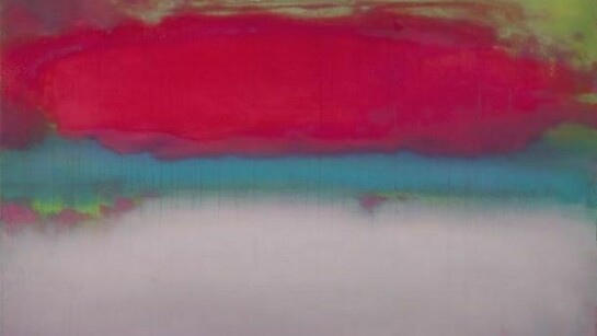 Jeff Muhs, The Disambiguation of Rose, 2013, oil on canvas, 48 x 57 inches