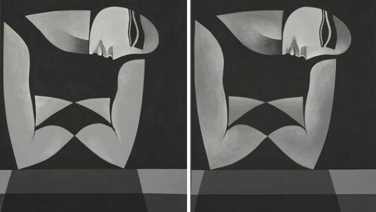 Safwan Dahul 'Dream 59', 2013, Acrylic on Canvas 120 X 800 cm, Courtesy of the artist and Ayyam Gallery
