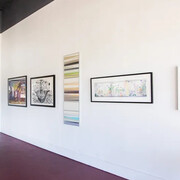 Various artists, Paper trails, exhibition view. Courtesy of Ruiz-Healy Art 