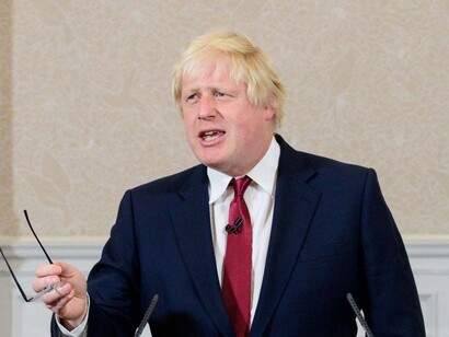 Boris Johnson, ministro de exteriores de Reino Unido