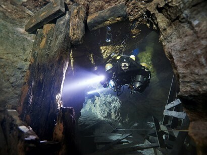 Alla scoperta della miniera di Ojamo in Finlandia, foto Janne Suhonen