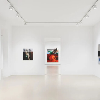 Mircea Suciu, Champagne and strawberries, exhibition view. Courtesy of Keteleer Gallery