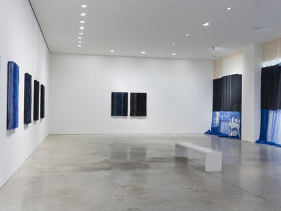 Blue take me to the end of all loves. Courtesy of Primo Marella Gallery