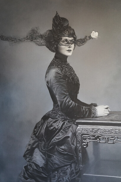 Zoe Byland, Follow me II. Courtesy of Corey Helford Gallery (CHG) 