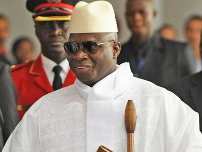 Yahya Jammeh, presidente de Gambia