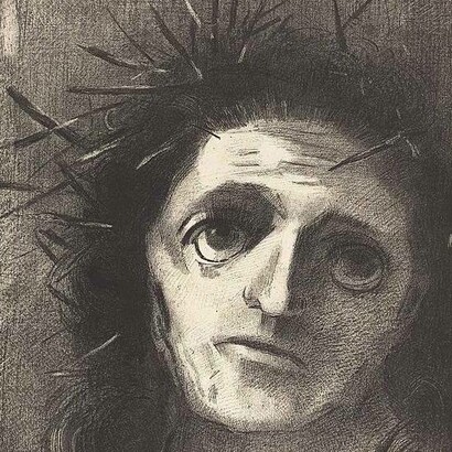 Odilon Redon, Christ, 1887, National Gallery of Art, Washington, D.C., US