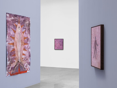 Felipe Baeza, To feel a then and there, exhibition view. Courtesy of kurimanzutto