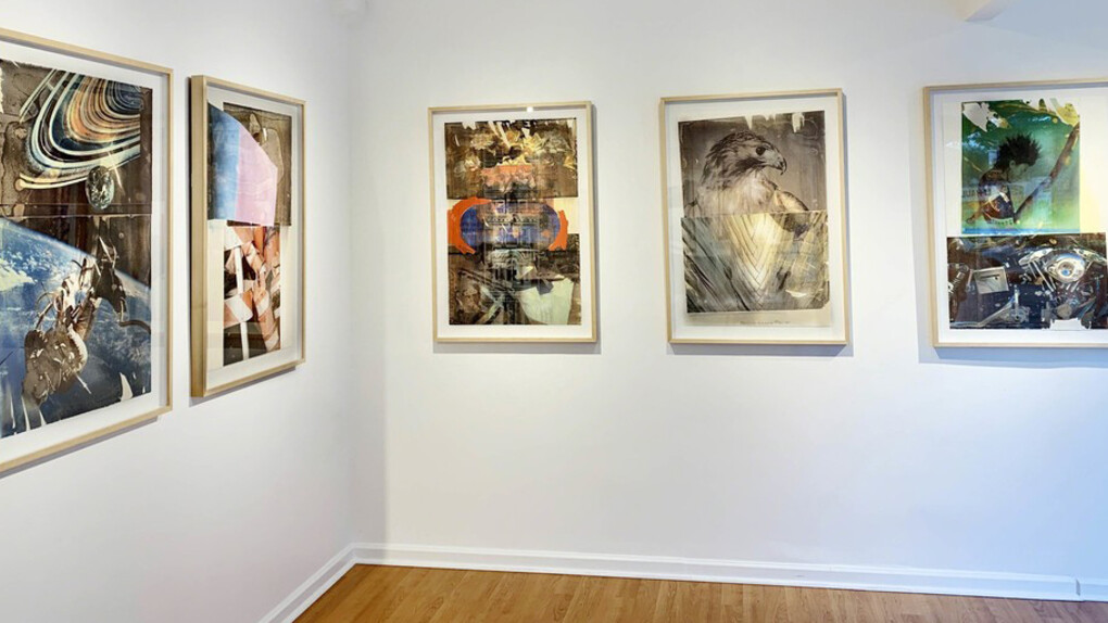 Robert Rauschenberg. Courtesy of Hamilton-Selway Fine Art
