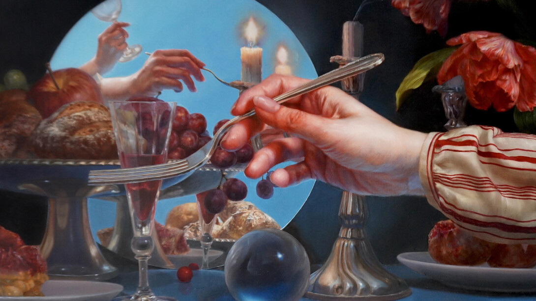 Kana Tsumura, A moment at the dining table, 2024. Courtesy of DCG Gallery and the artist